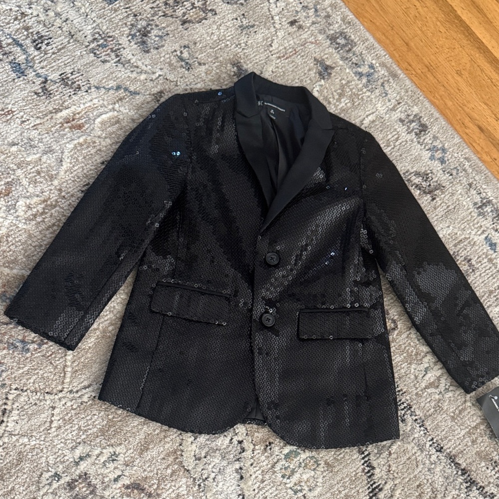 INC International Concepts Black Jacket